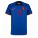 Camiseta Países Bajos Steven Berghuis #11 Segunda Equipación Replica Mundial 2022 mangas cortas